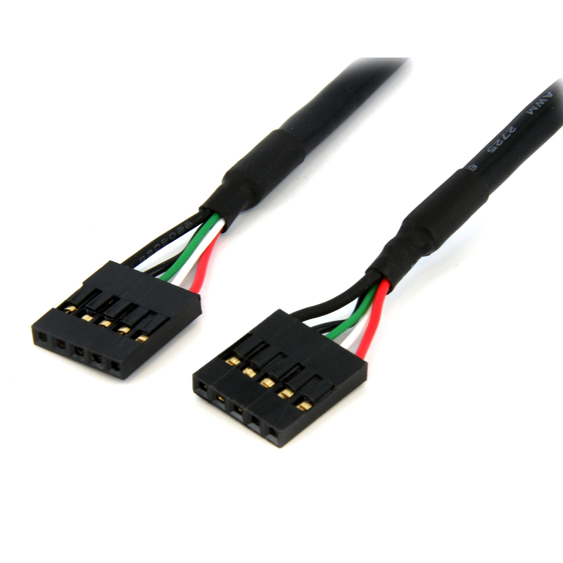 StarTech USBINT5PIN24 24in Internal 5 pin USB IDC Motherboard Header Cable F/F